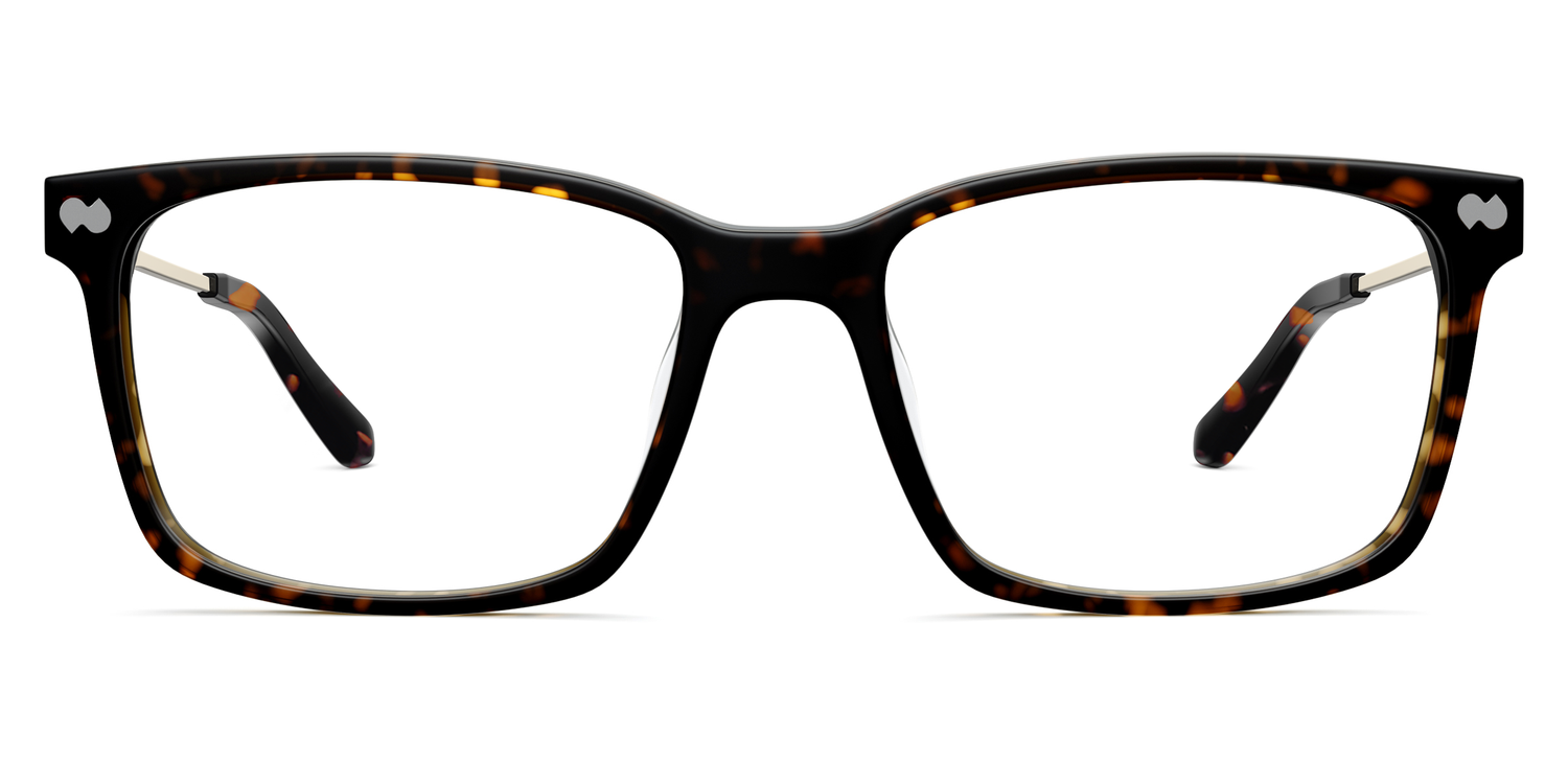 The Kirby - Tortoise Acetate Gold Metal - Carousel2 - Pair Eyewear