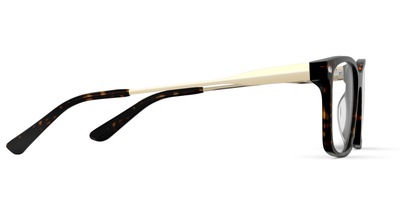 The Kirby - Tortoise Acetate Gold Metal - Thumbnail3 - Pair Eyewear