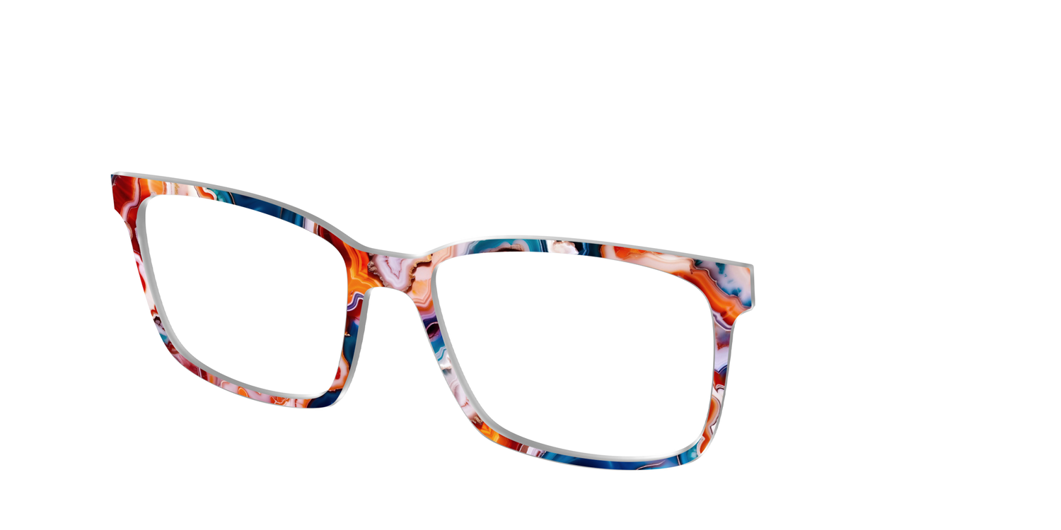 The Abroad Agate - Angle Top Image - Pair Eyewear