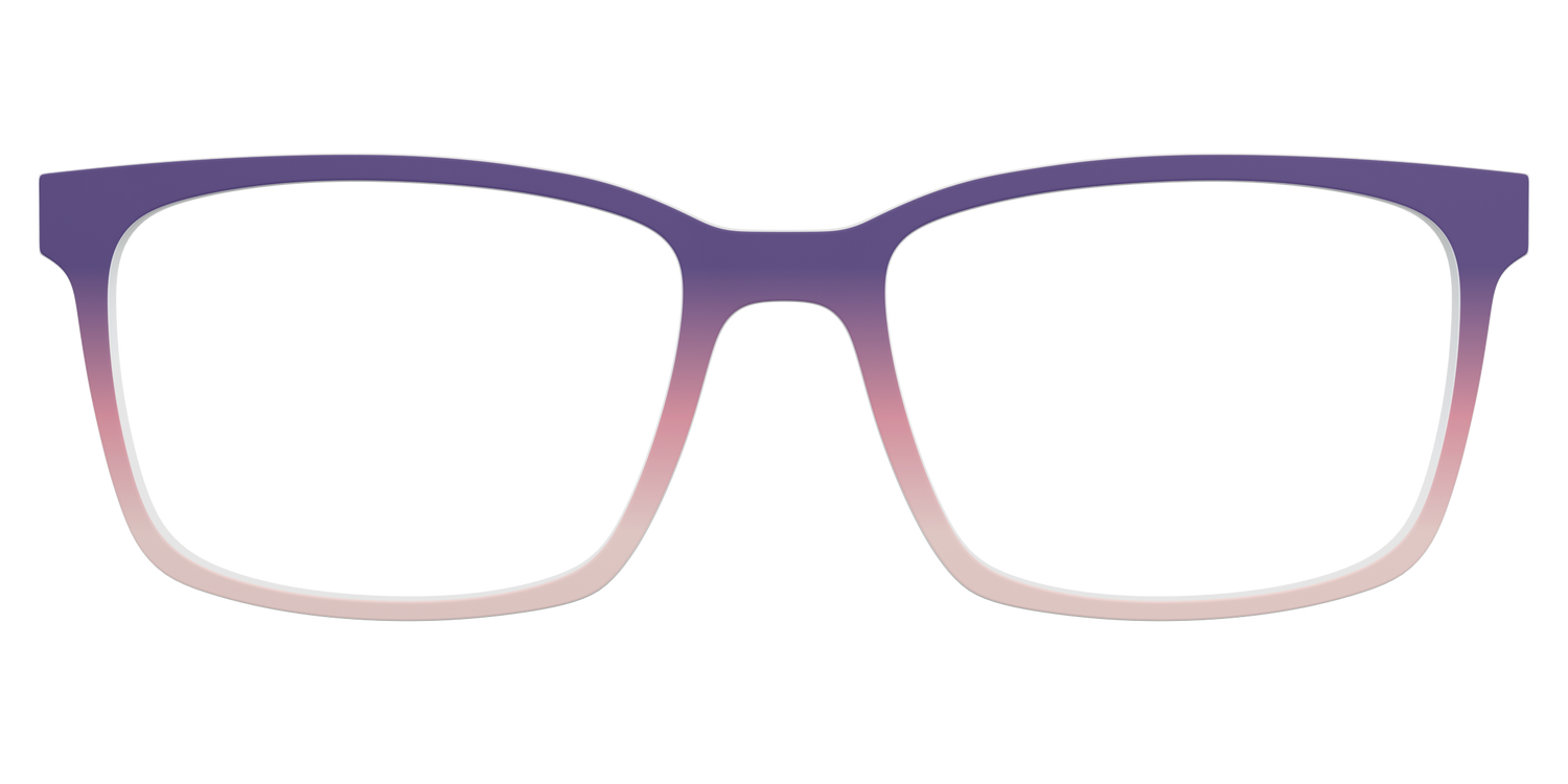 The Acai to Blush Gradient - Lifestyle Kirby Top Image - Pair Eyewear