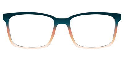The Aegean to Apricot Gradient - Front Top Thumbnail - Pair Eyewear