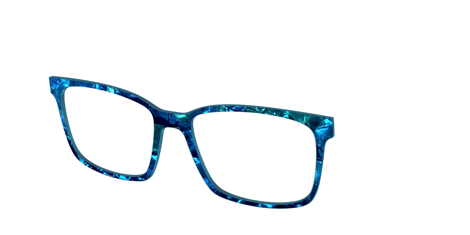 The Alexandrite Pearl Marble - Angle Top Image - Pair Eyewear