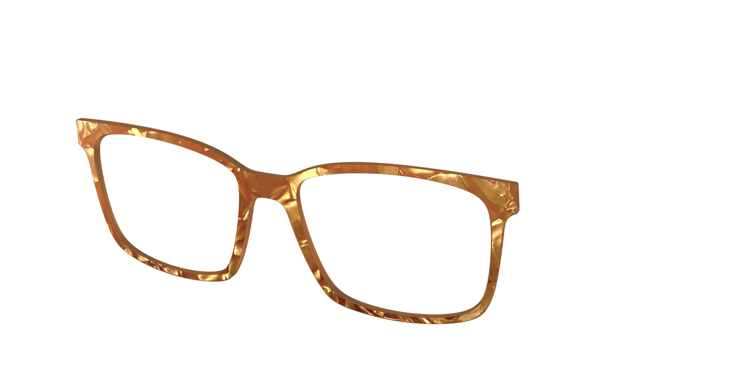 The Amber Pearl Marble - Angle Top Image - Pair Eyewear
