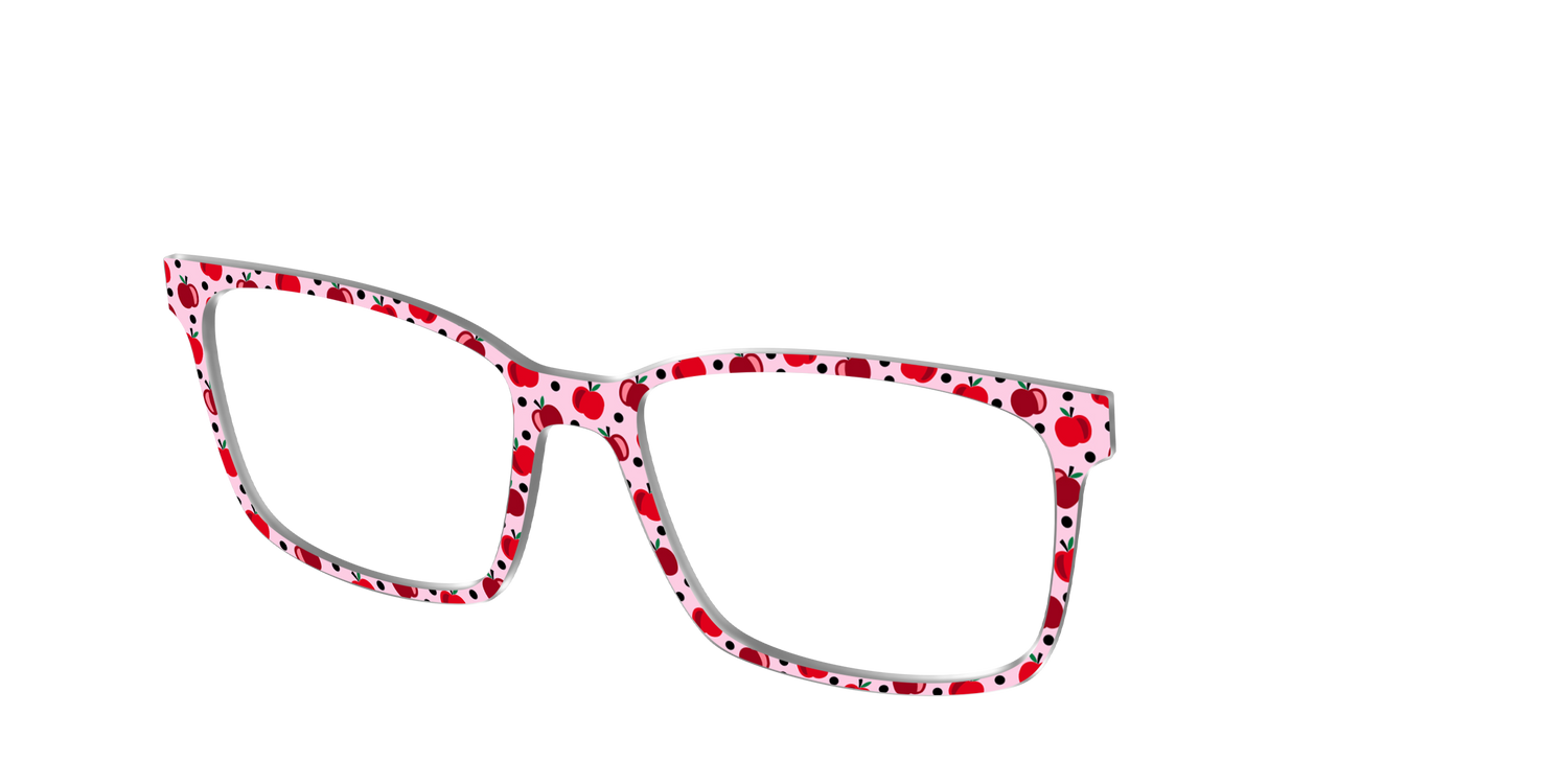 The Apple Polka Dot - Angle Top Image - Pair Eyewear