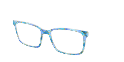 The Aqua Tiles - Angle Top Thumbnail - Pair Eyewear