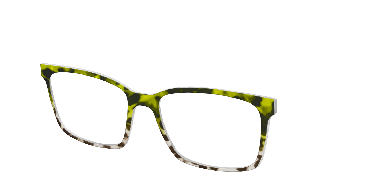 The Avocado to Ivory Tortoise - Angle Top Image - Pair Eyewear