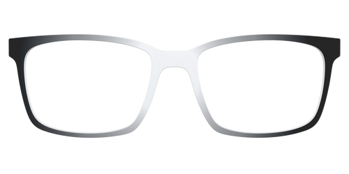 The Black & White Gradient - Kirby Top - Pair Eyewear