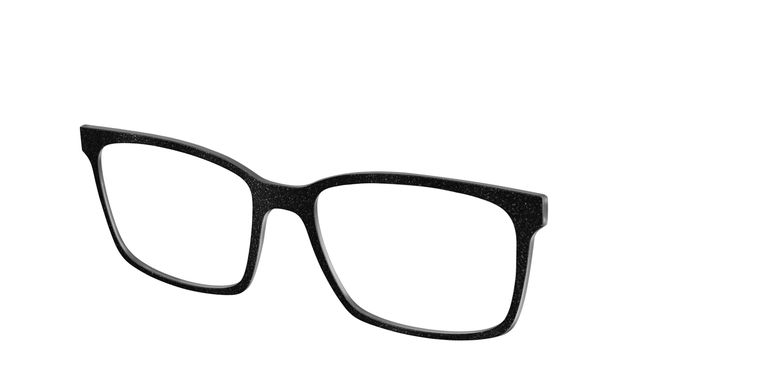 The Black Shimmer - Angle Top Image - Pair Eyewear