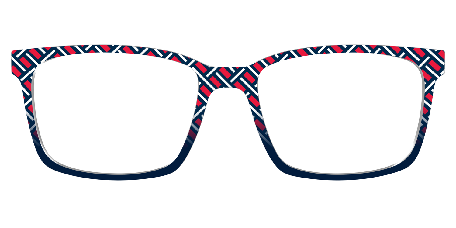 The Block Party Check - Lifestyle Kirby Top Image - Pair Eyewear