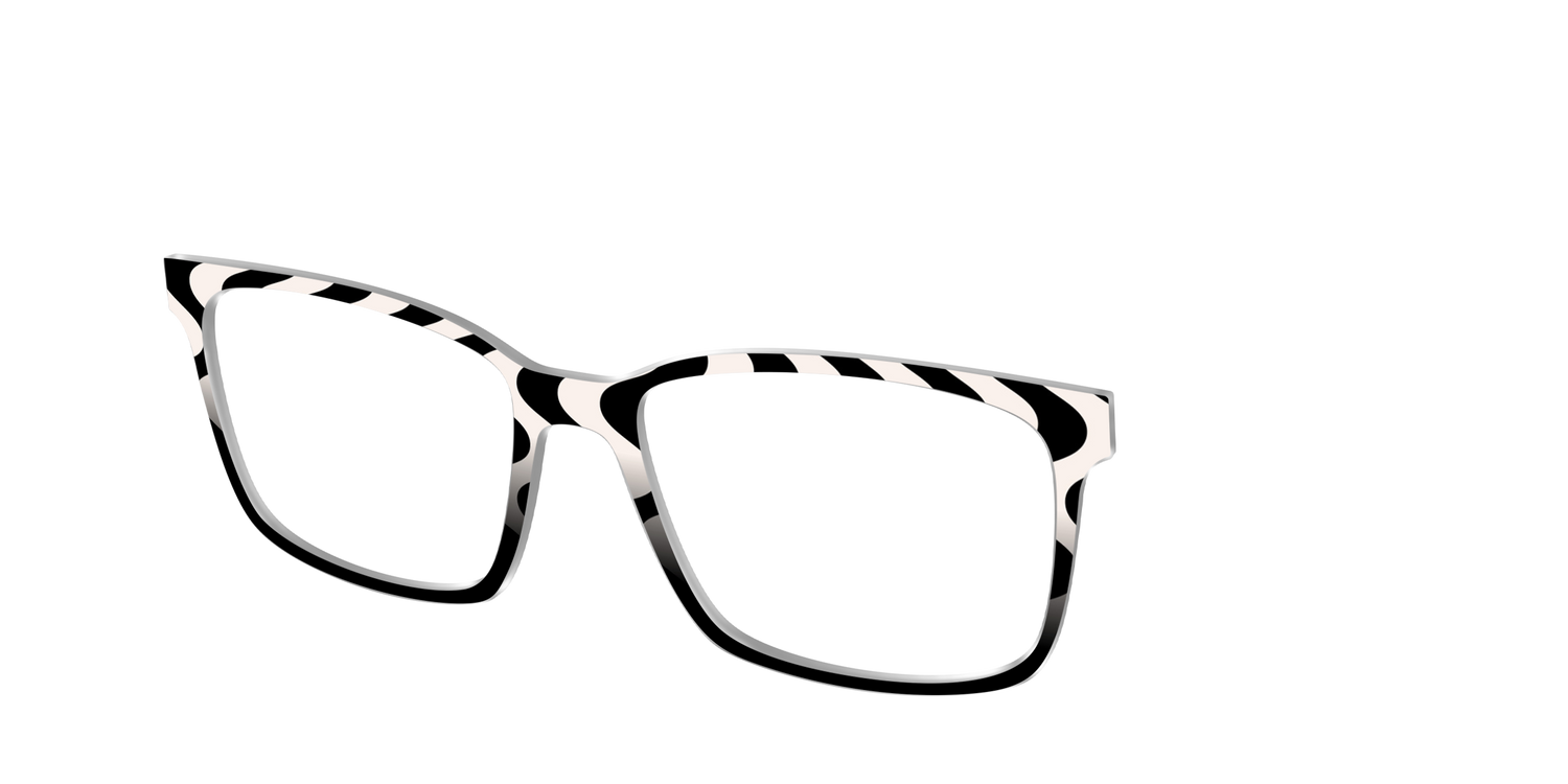 The Bold Waves - Angle Top Image - Pair Eyewear