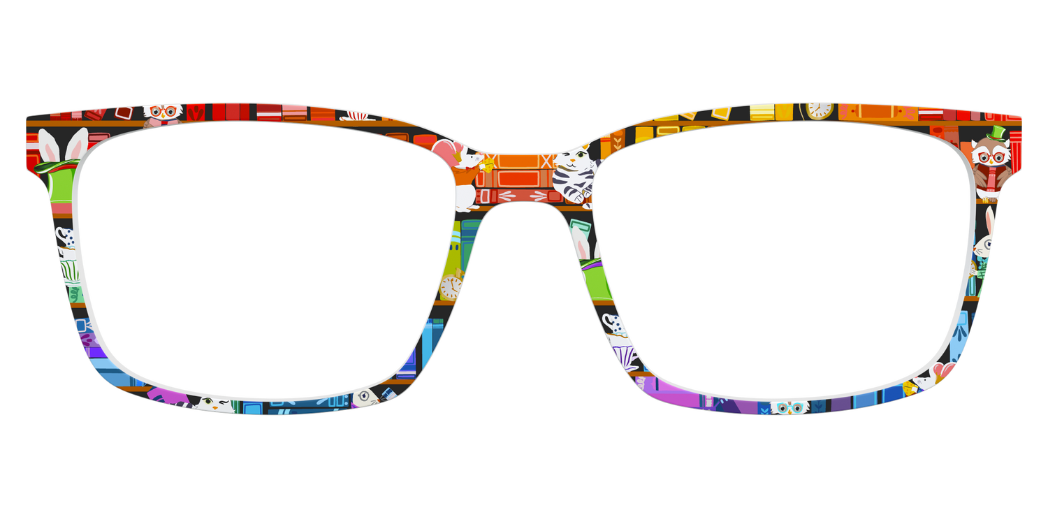The Bookcase - Lifestyle Kirby Top Image - Pair Eyewear