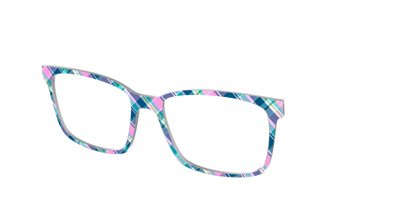 The Breezy Plaid - Angle Top Thumbnail - Pair Eyewear