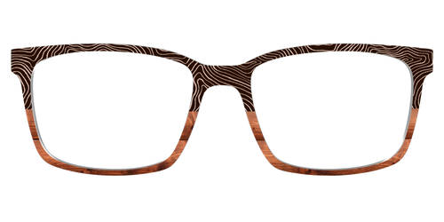 The Cabin Woodgrain Split - Kirby Top - Pair Eyewear