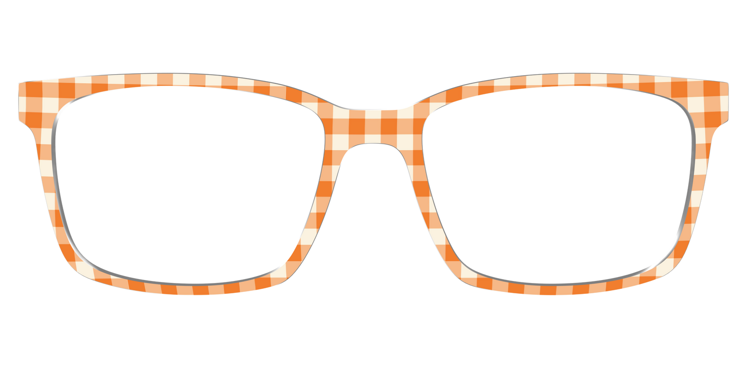 The Carrot Gingham - Lifestyle Kirby Top Image - Pair Eyewear