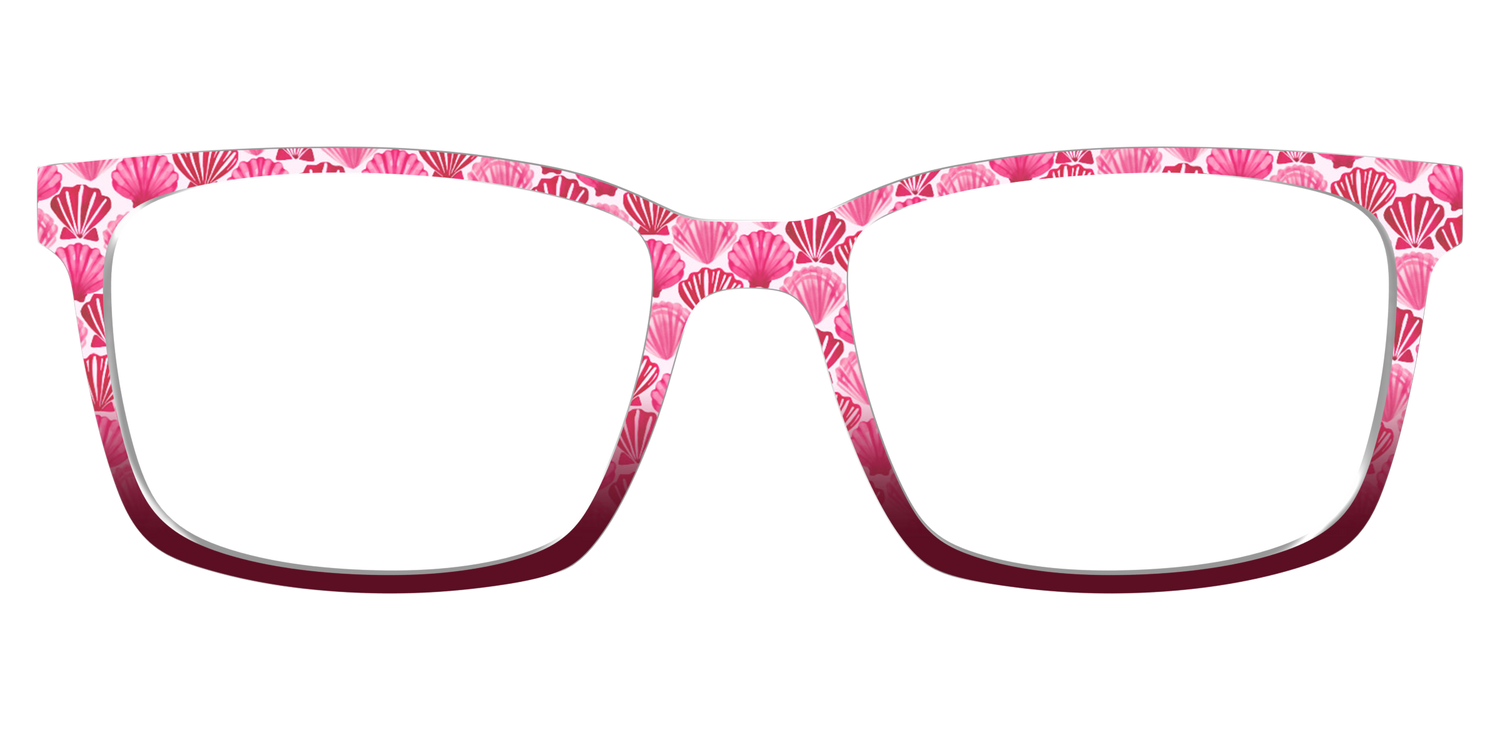 The Cerise Shell Scallop - Lifestyle Kirby Top Image - Pair Eyewear