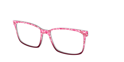 The Cerise Shell Scallop - Angle Top Thumbnail - Pair Eyewear