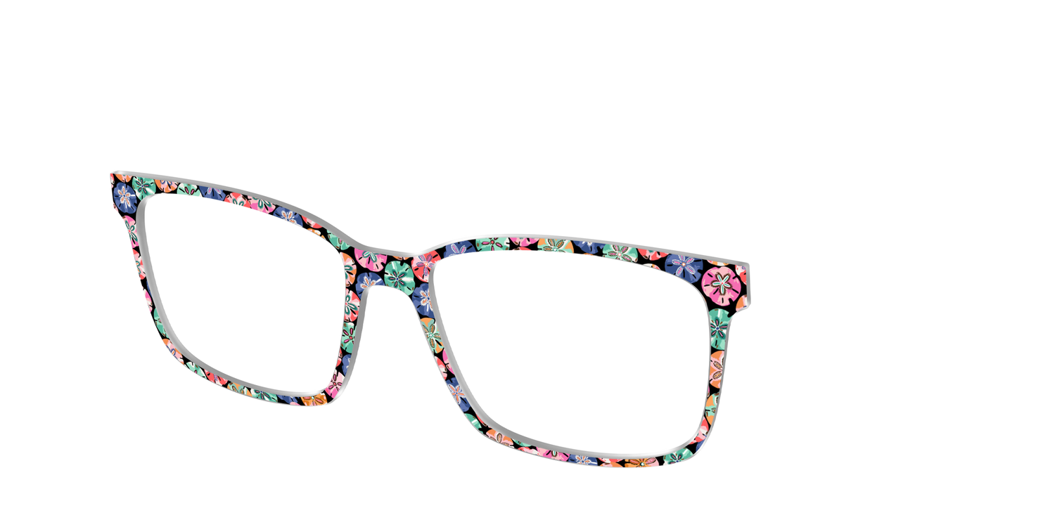 The Chic Sand Dollars - Angle Top Image - Pair Eyewear
