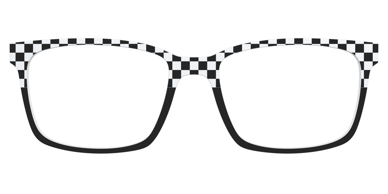 The Classic Check Split - Lifestyle Kirby Top Image - Pair Eyewear