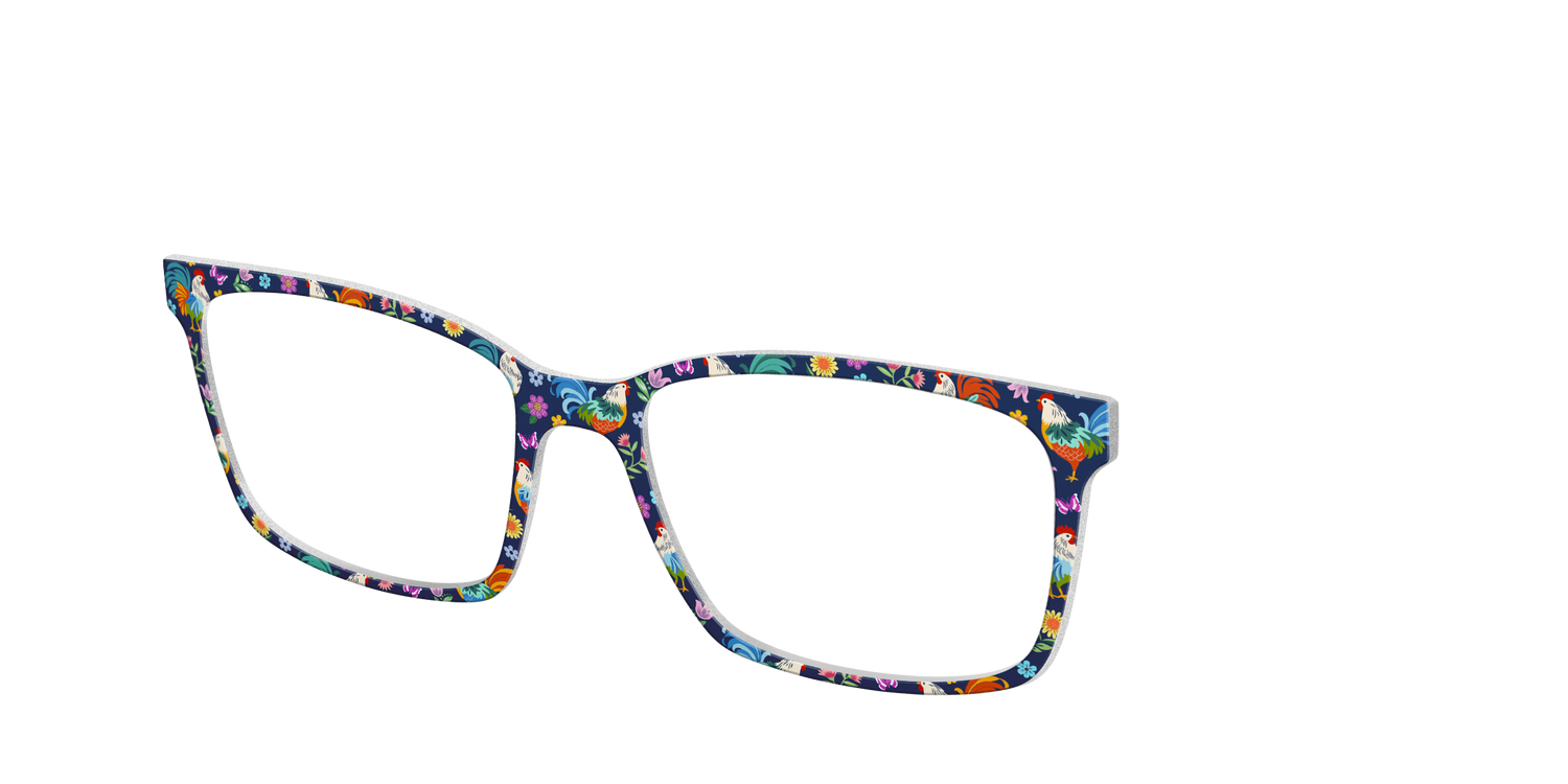The Cock-a-Doodle-Doo - Angle Top Image - Pair Eyewear