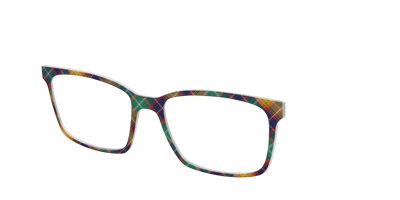 The Collegiate Plaid - Angle Top Thumbnail - Pair Eyewear