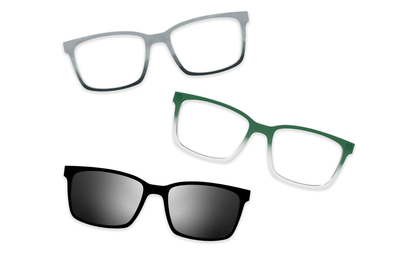 Crystal Clear Silver Metal - Set - Product Thumbnail 6 - Pair Eyewear