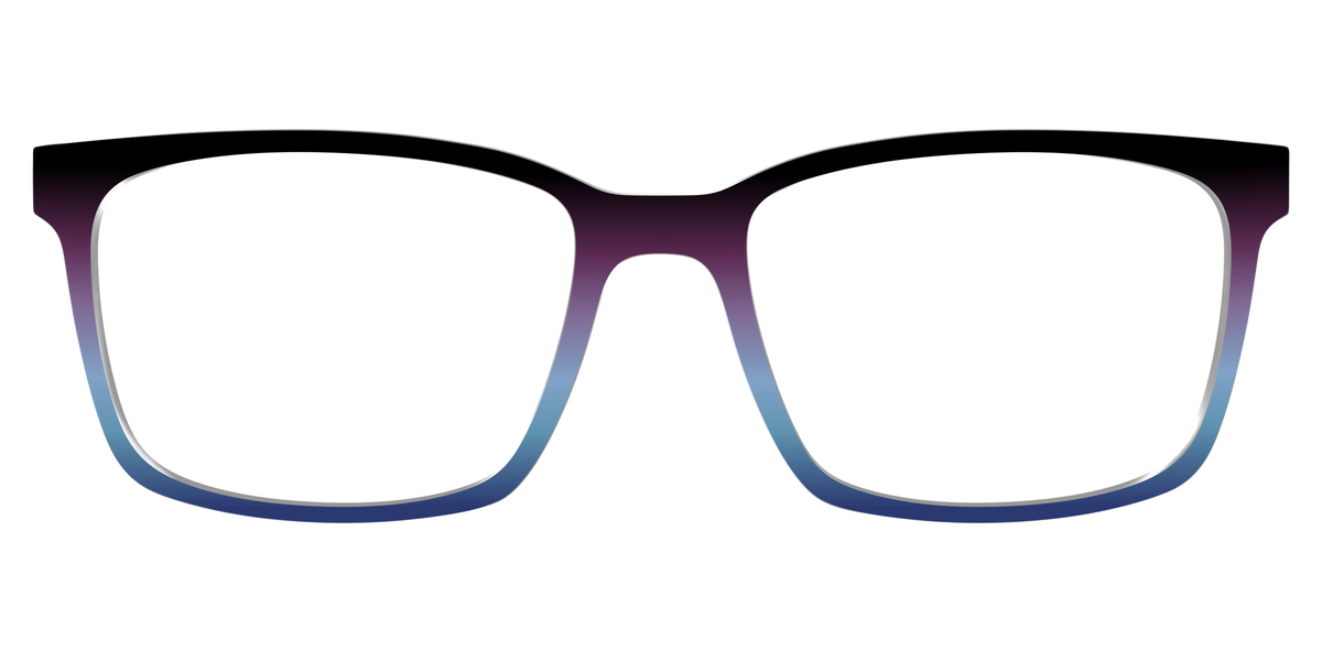 The Dark Magenta to Cerulean Gradient - Lifestyle Kirby Top Image - Pair Eyewear