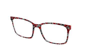 Dark Side Plaid - Angle Top Thumbnail - Pair Eyewear