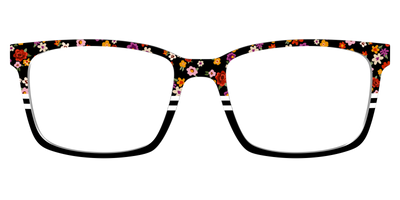 The Ditsy Stripe Split - Front Top Thumbnail - Pair Eyewear