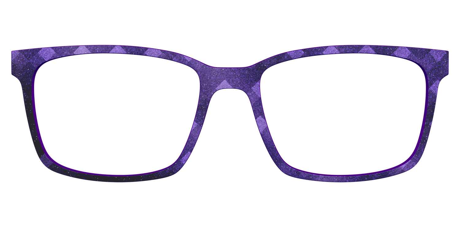 The Eggplant Geo - Lifestyle Kirby Top Image - Pair Eyewear