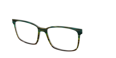 The Emerald Gradient Horn - Angle Top Thumbnail - Pair Eyewear