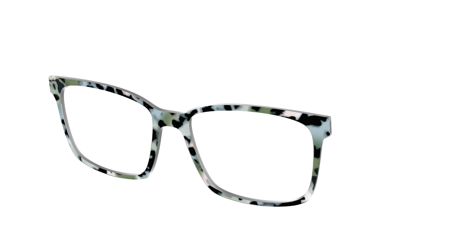 The Expressive Tortoise - Angle Top Image - Pair Eyewear
