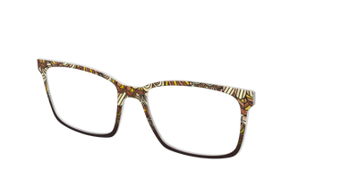 The Feathers Stained Glass - Angle Top Thumbnail - Pair Eyewear