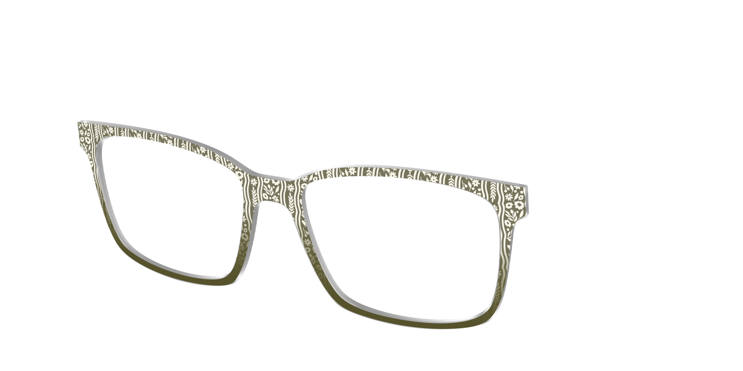 The Floret Stripes - Angle Top Image - Pair Eyewear