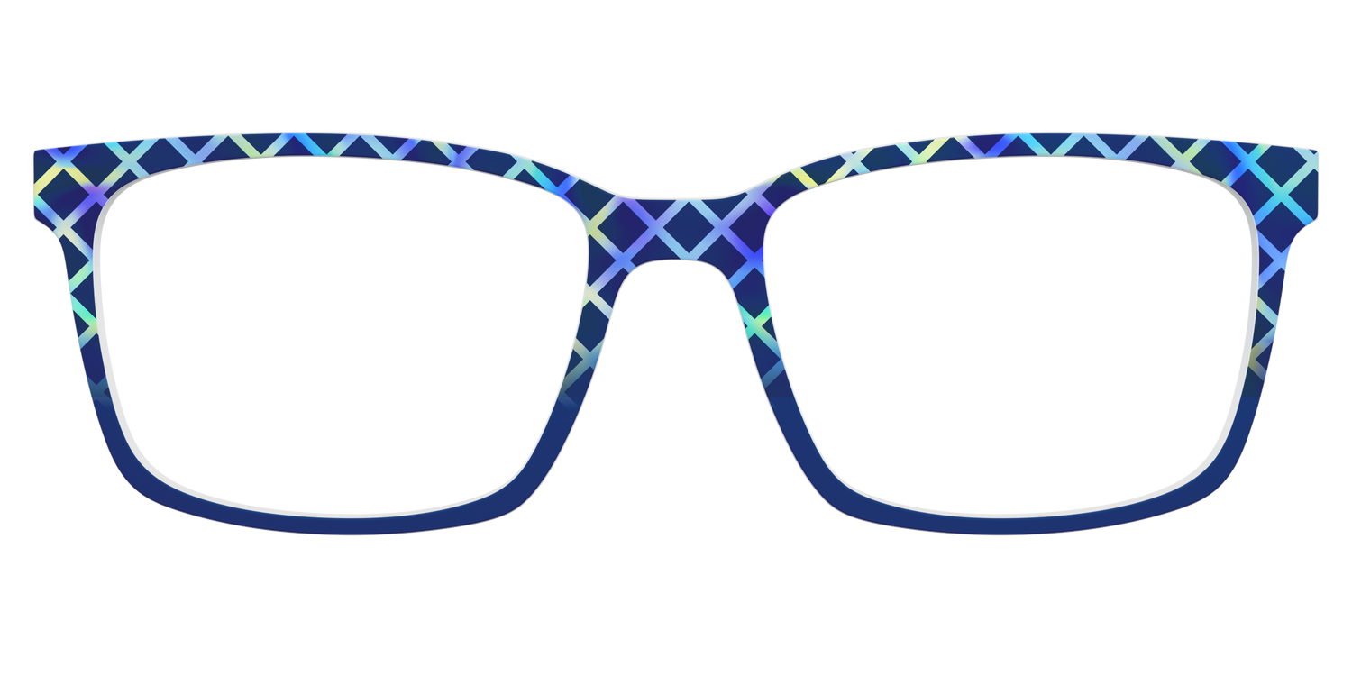 The Frozen Gradient Plaid - Lifestyle Kirby Top Image - Pair Eyewear