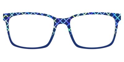 The Frozen Gradient Plaid - Front Top Thumbnail - Pair Eyewear