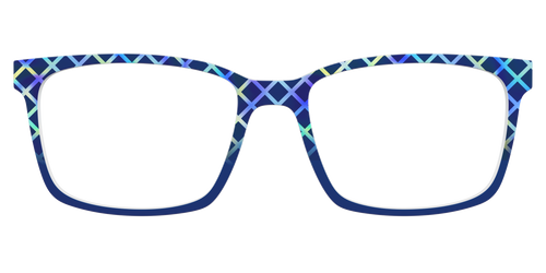 The Frozen Gradient Plaid - Kirby Top - Pair Eyewear