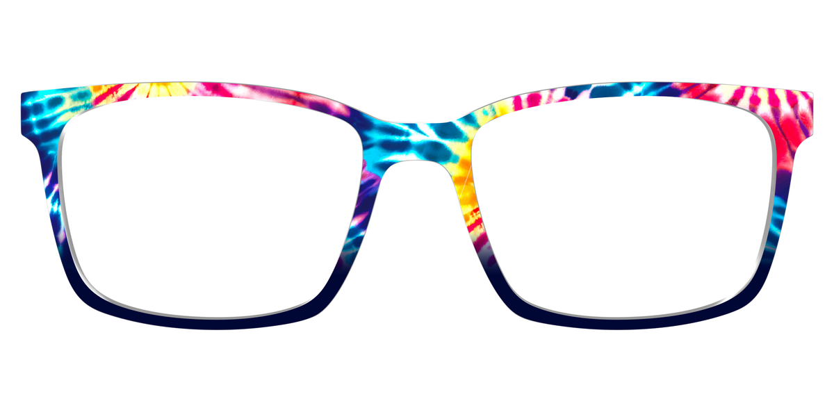 The Funky Tie-Dye - Lifestyle Kirby Top Image - Pair Eyewear
