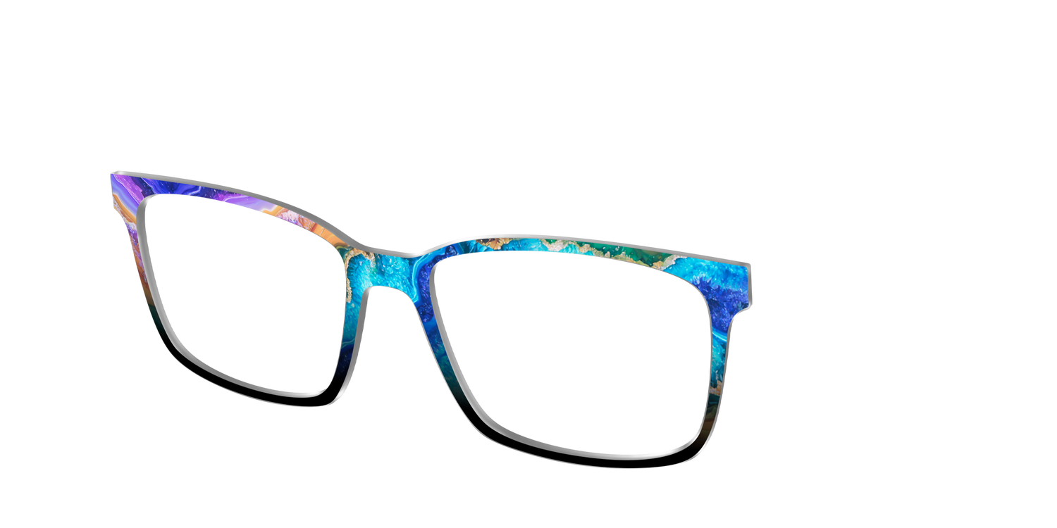 The Genius Geode - Angle Top Image - Pair Eyewear