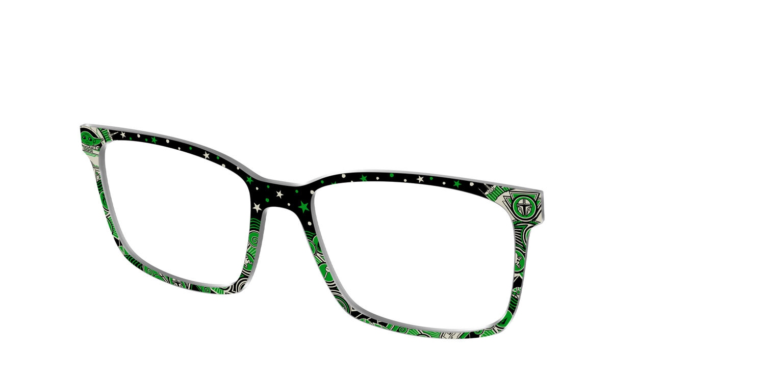 Grogu™ Deco Galaxy - Angle Top Image - Pair Eyewear