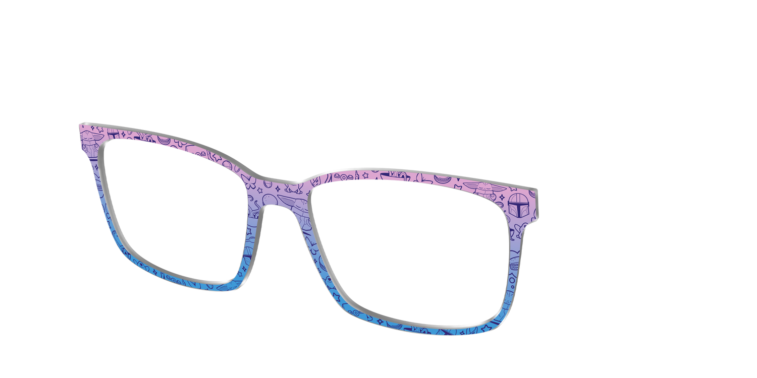 Grogu™ Galaxy Gradient - Angle Top Image - Pair Eyewear
