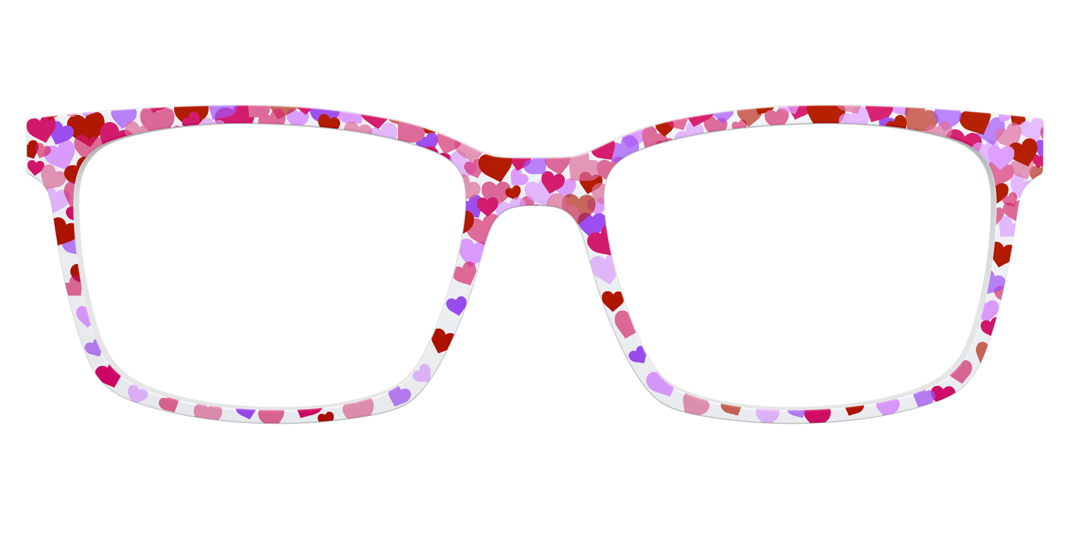 The Heart Confetti - Lifestyle Kirby Top Image - Pair Eyewear