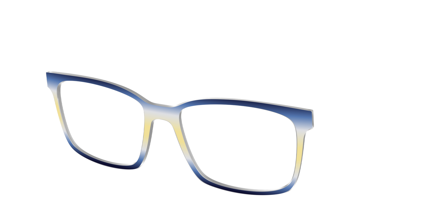 The Indigo to Honeysuckle Gradient - Angle Top Image - Pair Eyewear