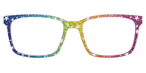 The Iridescent Rainbow Stars - Kirby Top - Pair Eyewear