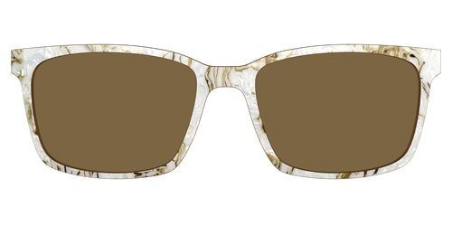The Polarized Ivory Sand Pearl Shell Sun Top - Kirby Top - Pair Eyewear
