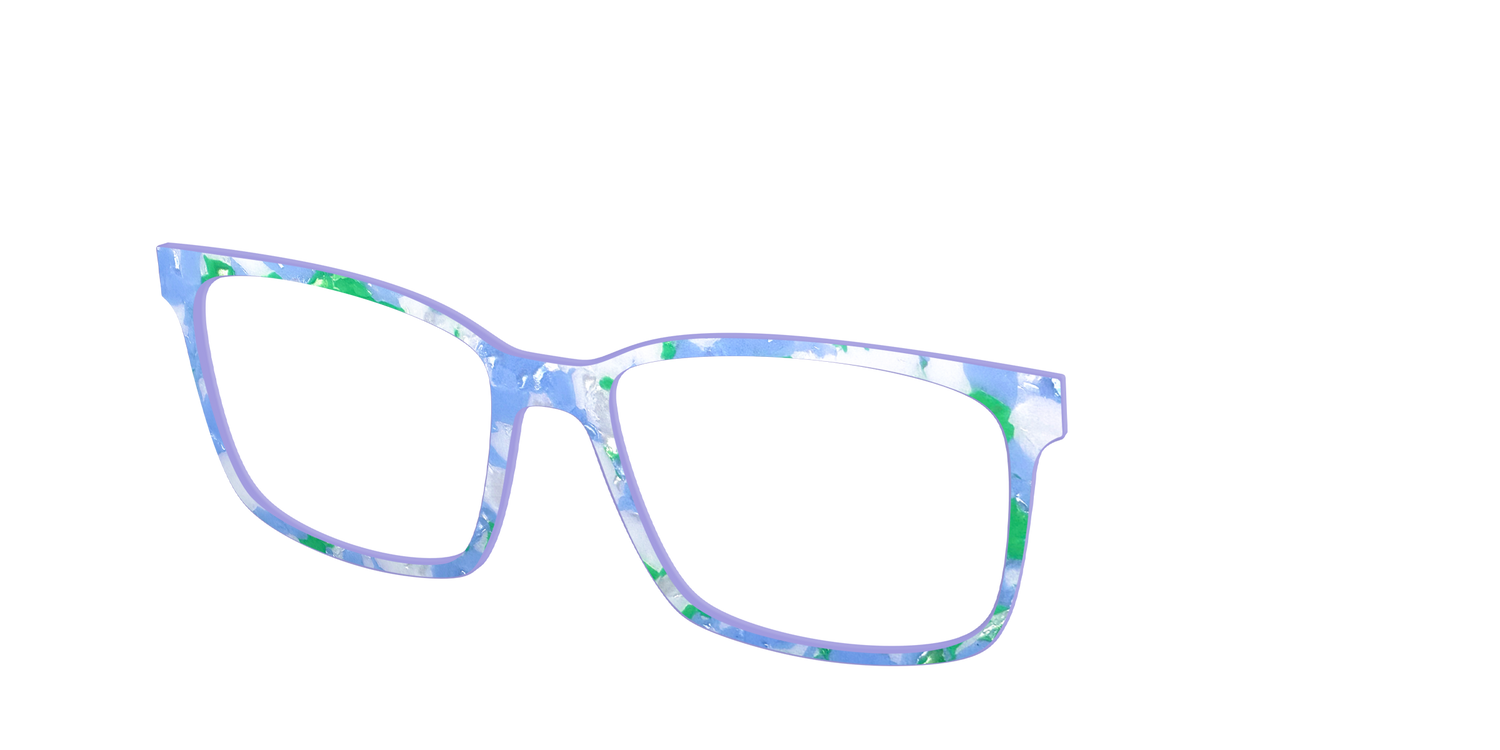 The Lakeside Pearl Marble - Angle Top Image - Pair Eyewear