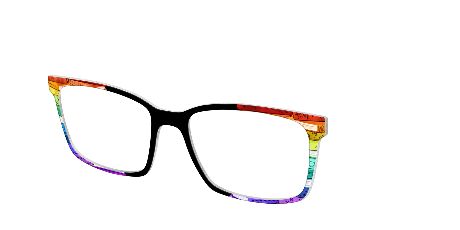 The Library Books - Angle Top Image - Pair Eyewear