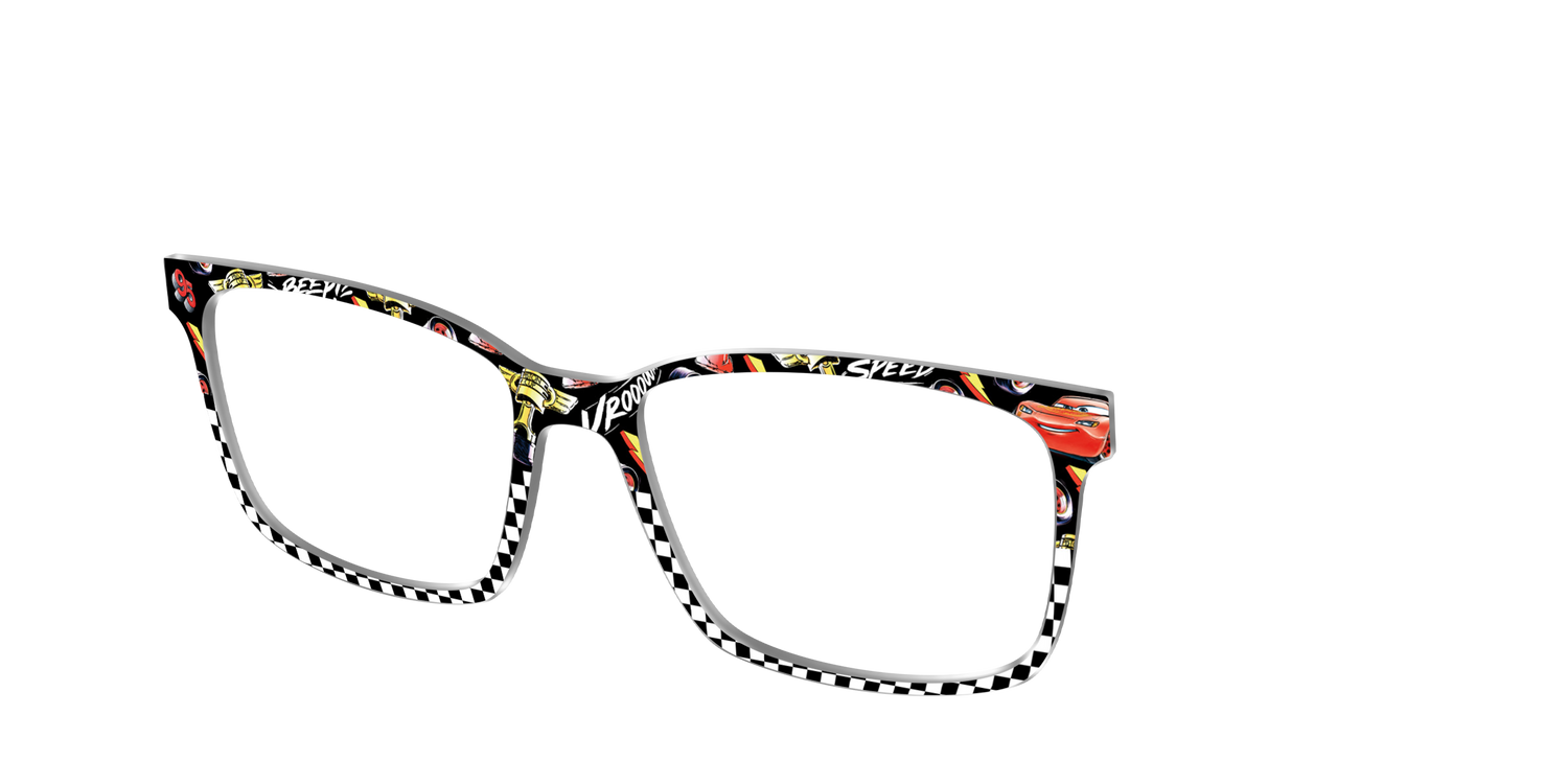 Lightning Mcqueen Speed Split - Angle Top Image - Pair Eyewear
