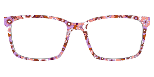 The Lilac Retro Floral - Kirby Top - Pair Eyewear