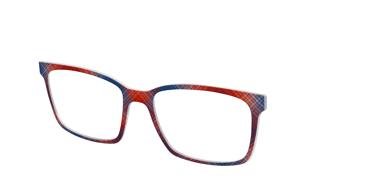 The Lodge Plaid - Angle Top Image - Pair Eyewear