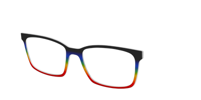 The Love Wins Gradient - Angle Top Thumbnail - Pair Eyewear